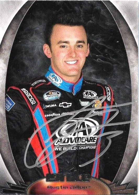 @ Austin Dillon signed 2012 IGNITE card #39 auto @ - Image 1 of 1