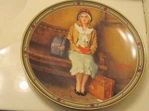 Limited Edition Collector Norman Rockwell 1985 A YOUNG GIRL'S DREAM Plate#9207K - Picture 1 of 3