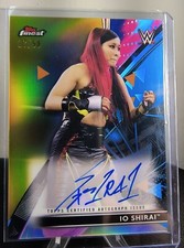 2021 Topps Finest Wwe Io Sharai Auto /50