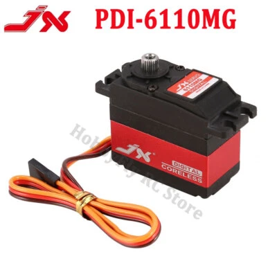 JX Servo PDI-6110MG 10KG Digital Metal Gear Coreless Standard Servo 1/8 1/10 RC - Image 1 of 4