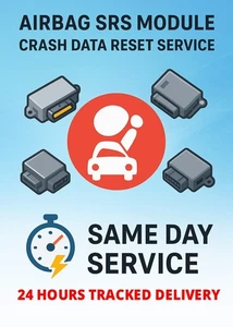 HONDA AIRBAG SRS MODULE CRASH DATA RESET SERVICE 1250 MODELS SUPPORTED - Picture 1 of 1