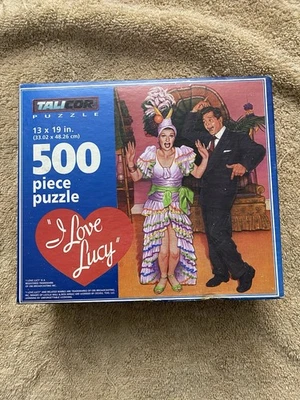 Talicor 2003 I Love Lucy Queen of the Gypsies 500 Puzzle De Colección Nº de PIEZA 1425 Foto 1 de 4
