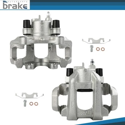 Pinzas de freno de disco traseras 2 piezas con soporte para Dodge Durango 2011-2020 Foto 1 de 4