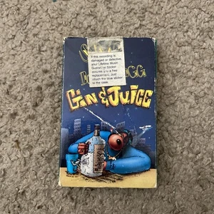 Snoop Doggy Dogg Gin and Juice Cassette Single Death Row Tape Pre-Owned - Picture 1 of 4