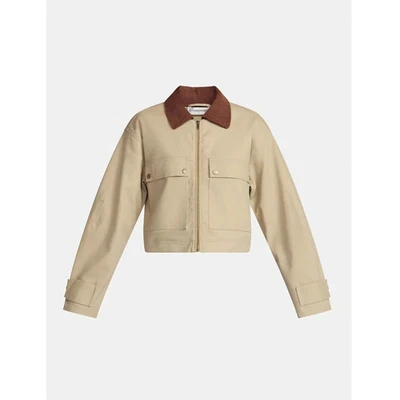 Chaqueta de granero No Boundaries para mujer talla XXL sarga estilo camionero cuello de pana Foto 1 de 4