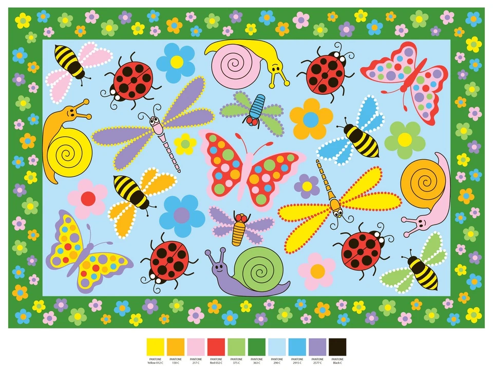 Fun Time Exotic Creatures Rug - 3.2 x 4.8 ft. - Image 1 of 1