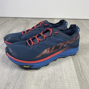 Altra Mont Blanc Men’s Size 12.5 AL0A547K448 ‘Blue | Red’ Trail Running Shoes E - Picture 1 of 11