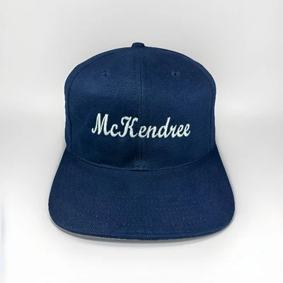 McKendree University Strapback Hat Navy Blue Lebanon Illinois, Gear For Sports - Image 1 of 4