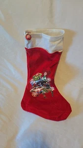 Marvel Avengers Christmas Stocking Red/White Capital America Hulk Iron Man - Picture 1 of 1