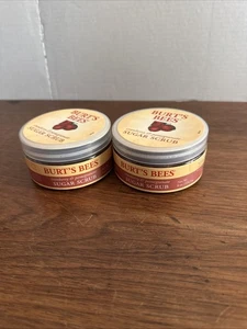 2-Burt's Bees Sugar Scrub Cranberry & Pomegranate DISCONTINUED NOS Sealed - Picture 1 of 9
