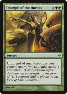 Magic The Gathering MTG TRIUMPH OF THE HORDES New Phyrexia NM Near Mint - Picture 1 of 1