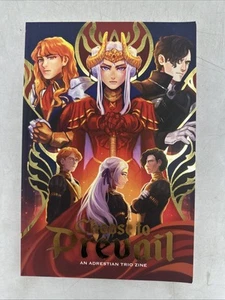 Fire Emblem Fanzine Choose to Prevail an Adrestian Trio Zine Art Fan Made - Picture 1 of 19