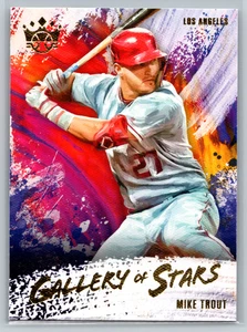 Mike Trout 2020 Panini Diamond Kings Gallery Of Stars GOS-6 Los Angeles Angels - Picture 1 of 2