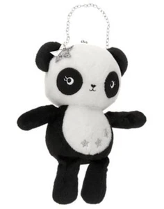 NWT Gymboree Starry Night Panda Plush Purse Toy Bag Girls - Picture 1 of 1