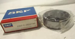 NEW SKF 2207 E-2RS1TN9 SEALED ANGULAR CONTACT BALL BEARING - Picture 1 of 2