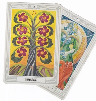 Single Replacement Card CROWLEY THOTH TAROT Large Good © 1996 AGMüller SEE LIST - Image 1 of 4