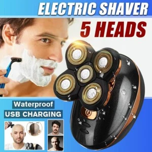 Electric Remover Shaver Bald Head Hair Razor Smooth Skull Cord Smooth Wet Dry - Picture 1 of 10
