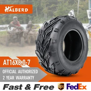 Mini bicicleta Halberd ATV 16x8-7 Go Kart 16x8x7 4 capas neumático tubeless de alta resistencia - Imagen 1 de 7
