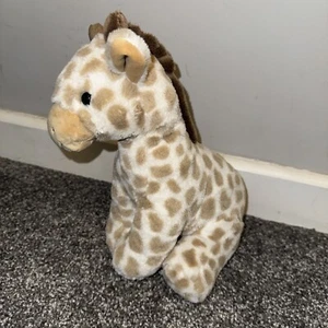 Keel Toys Teddy SN2653 26cm Nursery-Snuggle Giraffe Natural, Cream, Brown - Picture 1 of 9