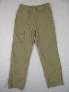 Columbia Youth Pants Size M (10-12) Beige Omni-Shade Sun Protection Pocket