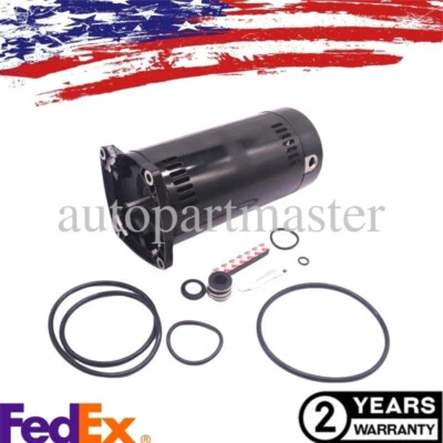 Swimming Pool Motor USQ1152 Square Flange 1.5 HP Single Speed Replacement Motor - Image 1 of 4