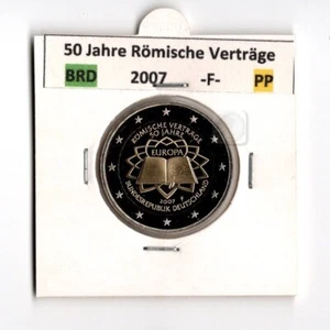 2007 50 Jahre Römische Verträge, PP, Prägestätte F - ab 5 Portofrei - Bild 1 von 2