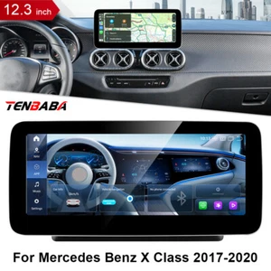 12.3'' Android Car GPS Navi Head Unit 4G+64G For Mercedes Benz X Class 2017-2020 - Imagen 1 de 12