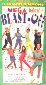 Richard Simmons Mega Mix Blast Off VHS Tape New sealed Goodtimes Video 2001 B1 - Picture 1 of 2