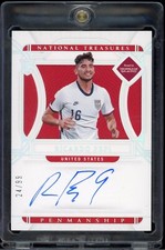 2022 National Treasures Ricardo Pepi Panini Penmanship Rookie On-Card Car /99