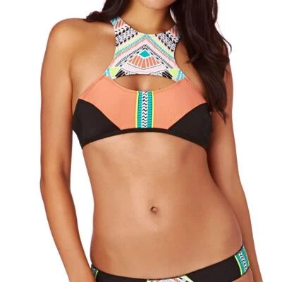 Rip завиток женщин 12 солнце воин шеи бикини укороченный верх - GSIHA7 Rrp $59.99 - Изображение 1 из 4