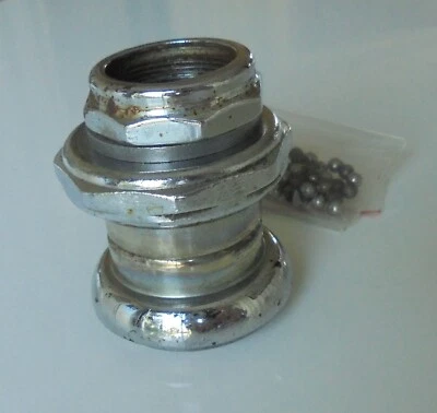 Ancien jeu de direction 1 pouce  vélo vintage - Image 1 of 4