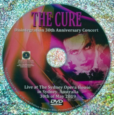 THE CURE Disintegration 30th Anniversary Concert Australia 30th May 2019 DVD - Image 1 of 4