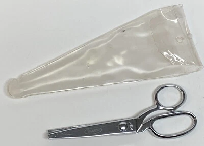 Merville Pinking Shears PS 7 1/2 Made In Italy Scissors Tailor Excellent - Image 1 of 4