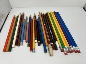 Lot of 28 used Mixed Colored Pencils Drawing Eagle Prismacolor, Berol Others - Picture 1 of 4