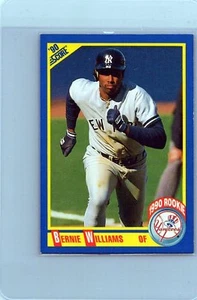 1990 punteggio #619 Bernie Williams - Foto 1 di 2