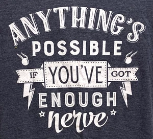T-Shirt SMALL The Harry Potter Alliance "Anything's Possible..." T-Shirt - Picture 1 of 4