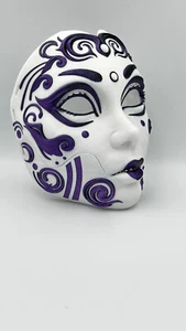 Halloween mask adults, Geisha Mask for halloween with articulation - Picture 1 of 6