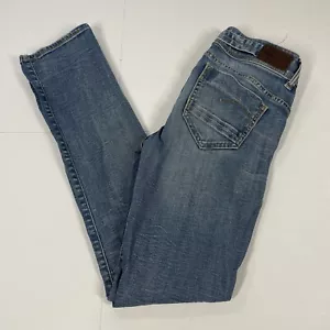 Pantalones de mezclilla G-Star Raw para mujer 29x32 silla de montar media recta tiro bajo azul (28x30,5) - Imagen 1 de 18