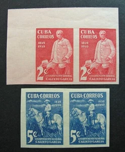 West Indies 1939 Scott #359-360 MLH/MNH OG Pairs - Scott 2010 Catalogue $5.50! - Picture 1 of 2