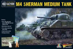 Warlord Games, Bolt Action: tanque mediano M4 Sherman (plástico) - Imagen 1 de 1