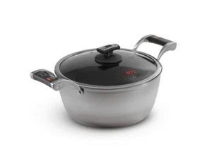 Casseruola Antiaderente ad Induzione Chef Antigraffio con Coperchio 28 cm - Foto 1 di 1