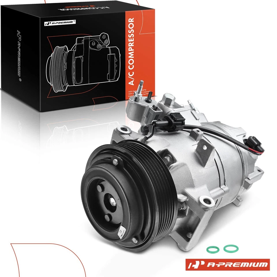 AC Compressor with Clutch for Infiniti Nissan EX35 FX35 2009-2012 G37 2009-2013 - Image 1 of 4