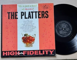 The PLATTERS Life is just a bowl of cherries USA Mono LP MERCURY (1961) EX/EX+ - Picture 1 of 2