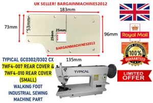 TYPICAL GC0302 REAR COVER WALKING FOOT INDUSTRIAL SEWING MACHINE PART - Picture 1 of 3