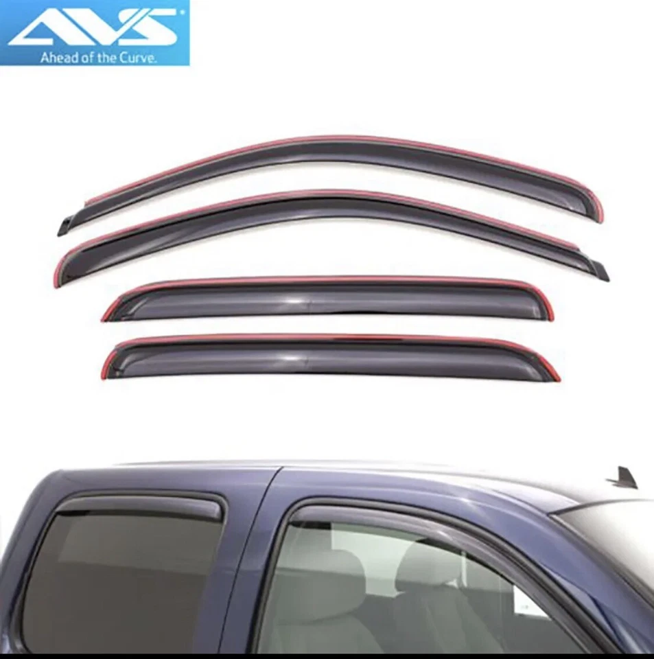 Juego de 4 piezas de acrílico de humo deflector en canal Ventvisor automático Ventshade 194515 Foto 1 de 2