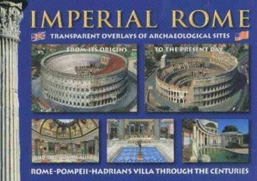 Imperial Rome to the Present Day: Transparent Overlays of Archaeologica - GOOD Foto 1 de 1