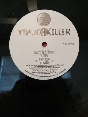 BOUNTY KILLER--PSA BK/K To The A 12" Single Vinyl Promo BEAT STREET REC (565) Foto 1 de 4