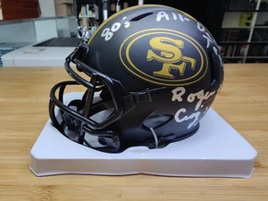 Roger Craig #33 3x SB Champ signed San Francisco 49ers TB mini helmet JSA - Picture 1 of 11