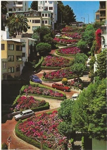 Lombard Street, San Francisco, 2 postcards - Picture 1 of 4