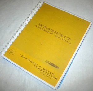 Assembly Manual with Schematics for Heathkit Shawnee HW-10 6-Meter Transciever - Picture 1 of 5